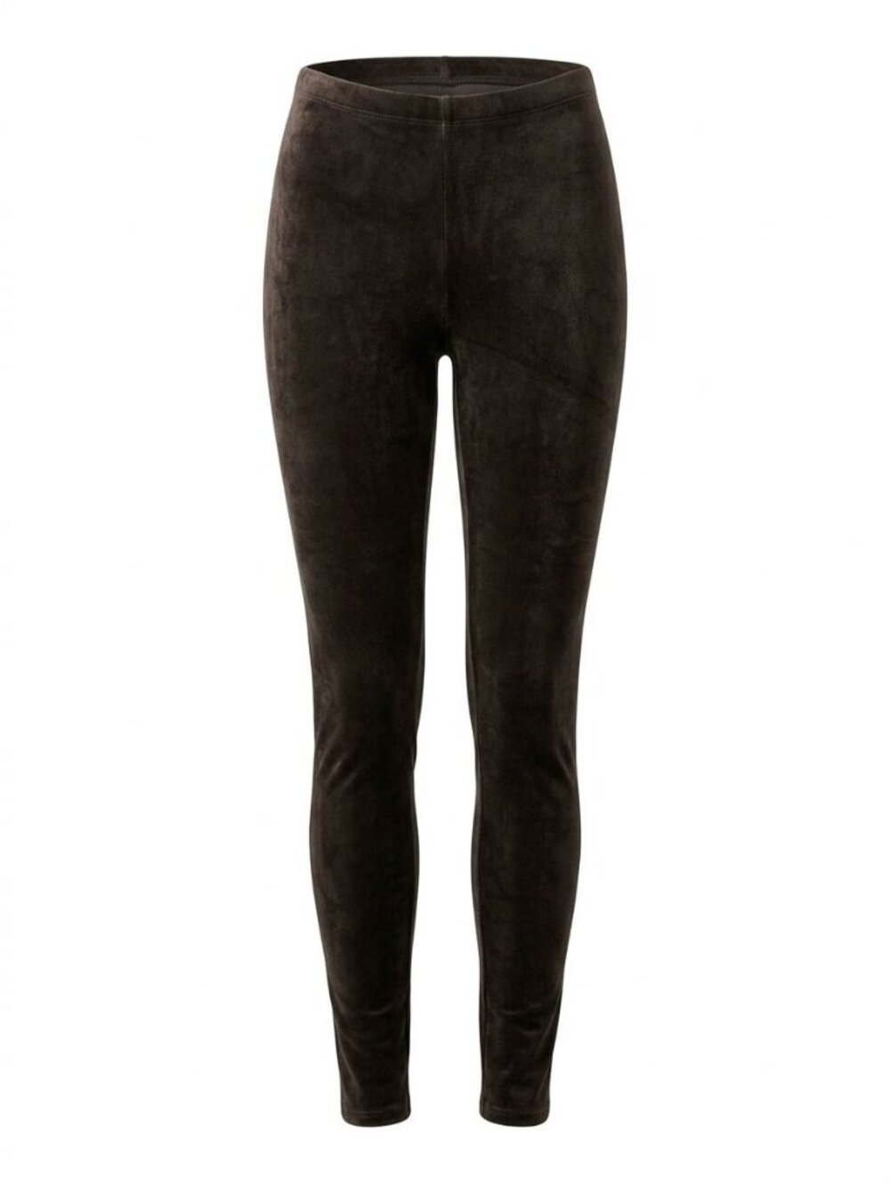 NWT Felina Velour Leggings Sz M Shark Gray 2 Ply Ultra Soft Stretch 900451